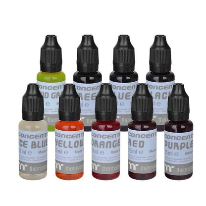 thermaltake computer accessories thermaltake tt premium concentrate kit- 9 bottle pack