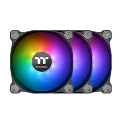 ThermalTake CPU Fans 140mm ThermalTake Pure ARGB Sync Radiator Cabinet Fan TT Premium Edition- 3 Fan Pack