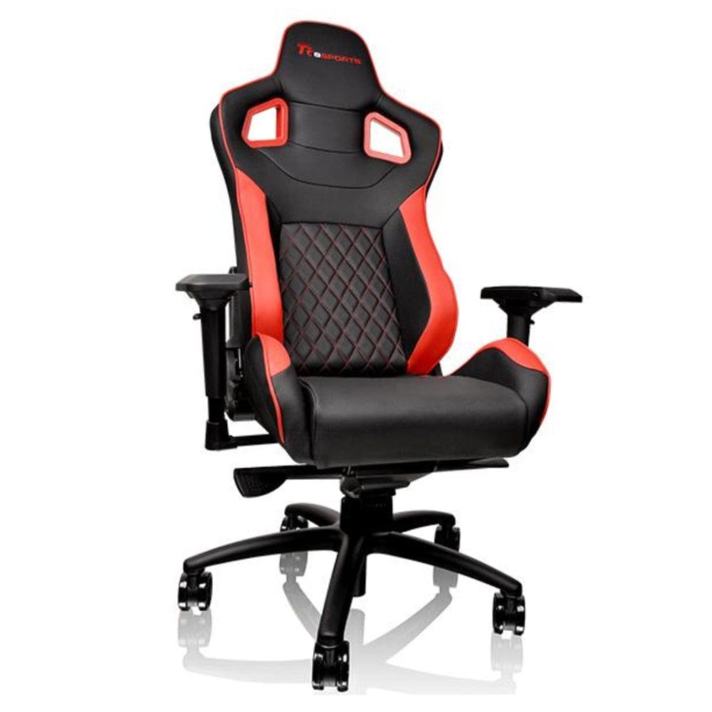thermaltake desk chairs thermaltake tt esports gt fit professional gaming chair- black