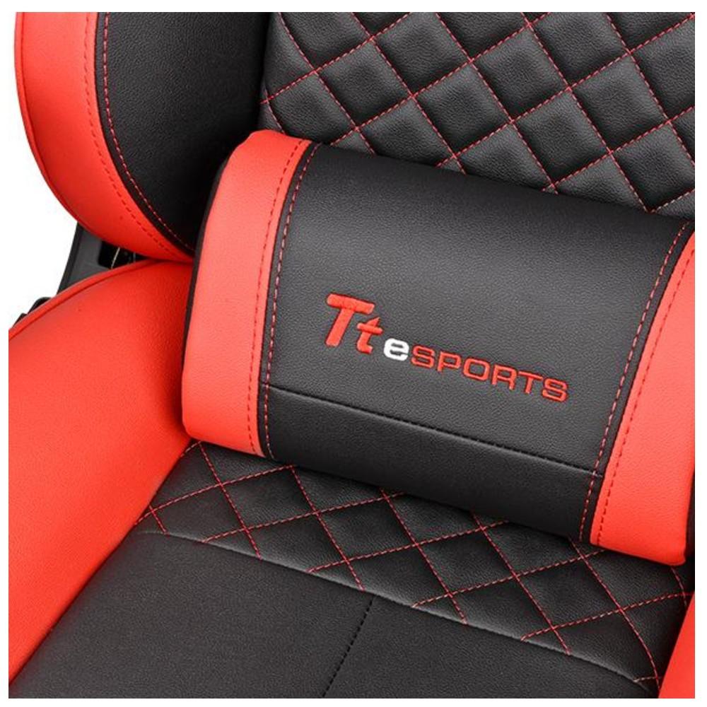 thermaltake desk chairs thermaltake tt esports gt fit professional gaming chair- black