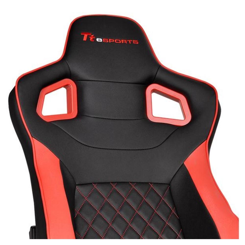 thermaltake desk chairs thermaltake tt esports gt fit professional gaming chair- black