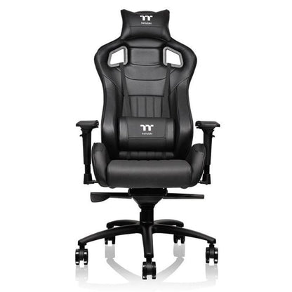 thermaltake desk chairs thermaltake x fit series professional gaming chair- black