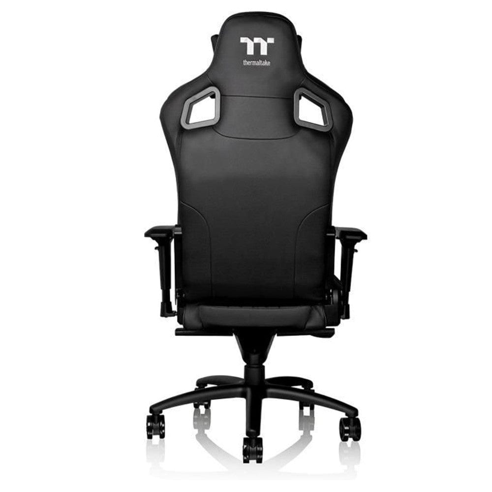 thermaltake desk chairs thermaltake x fit series professional gaming chair- black