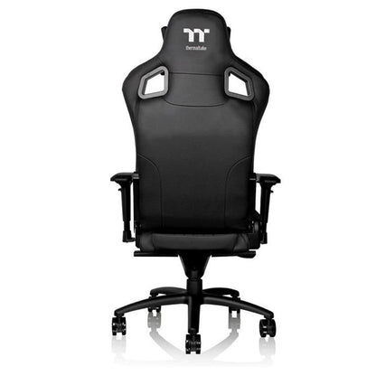 thermaltake desk chairs thermaltake x fit series professional gaming chair- black