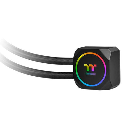 thermaltake liquid cooling systems thermaltake th argb sync all in one liquid cooler- black      