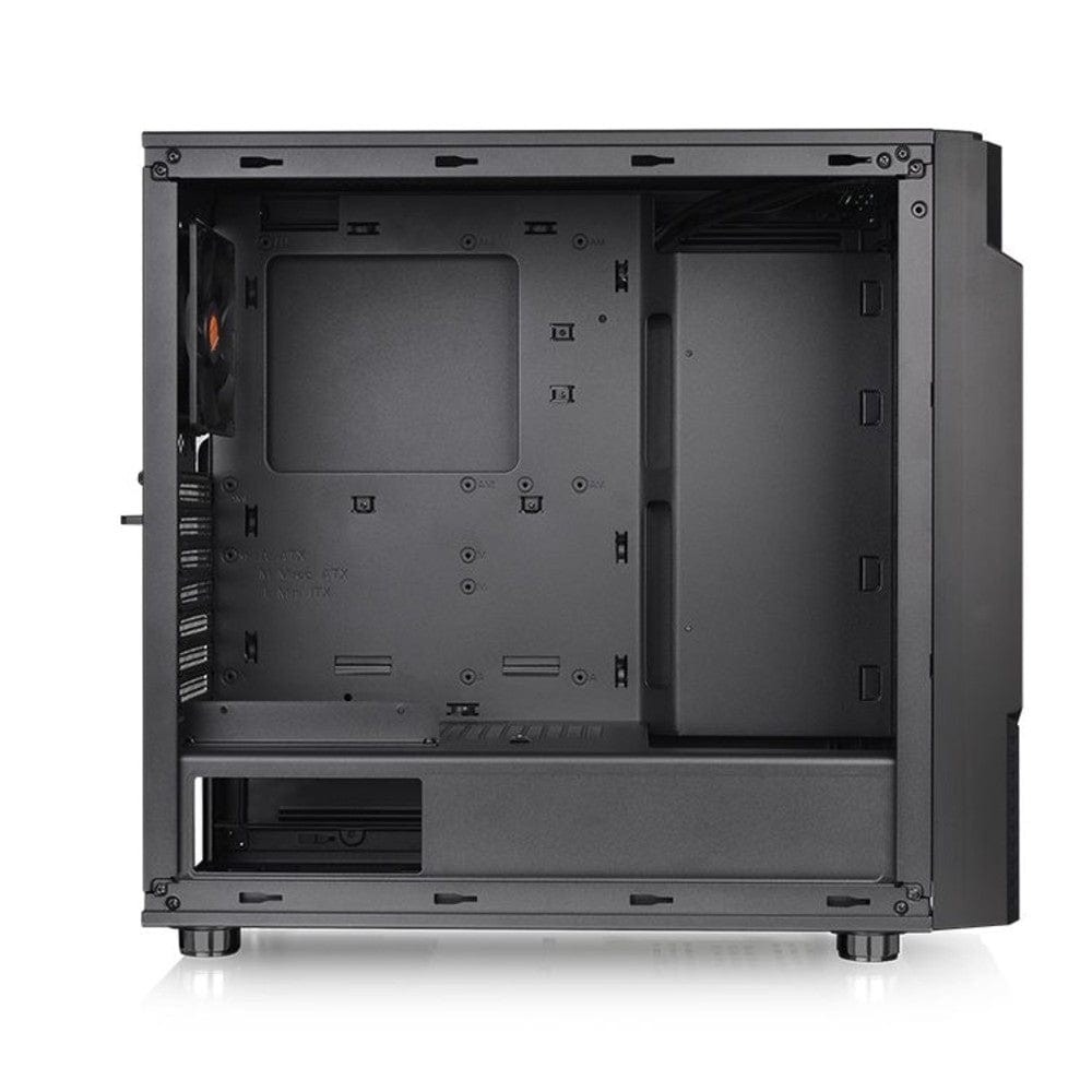 thermaltake pc cabinets thermaltake commander c 31 dual 200mm argb fans tempered glass atx mid tower computer chassis