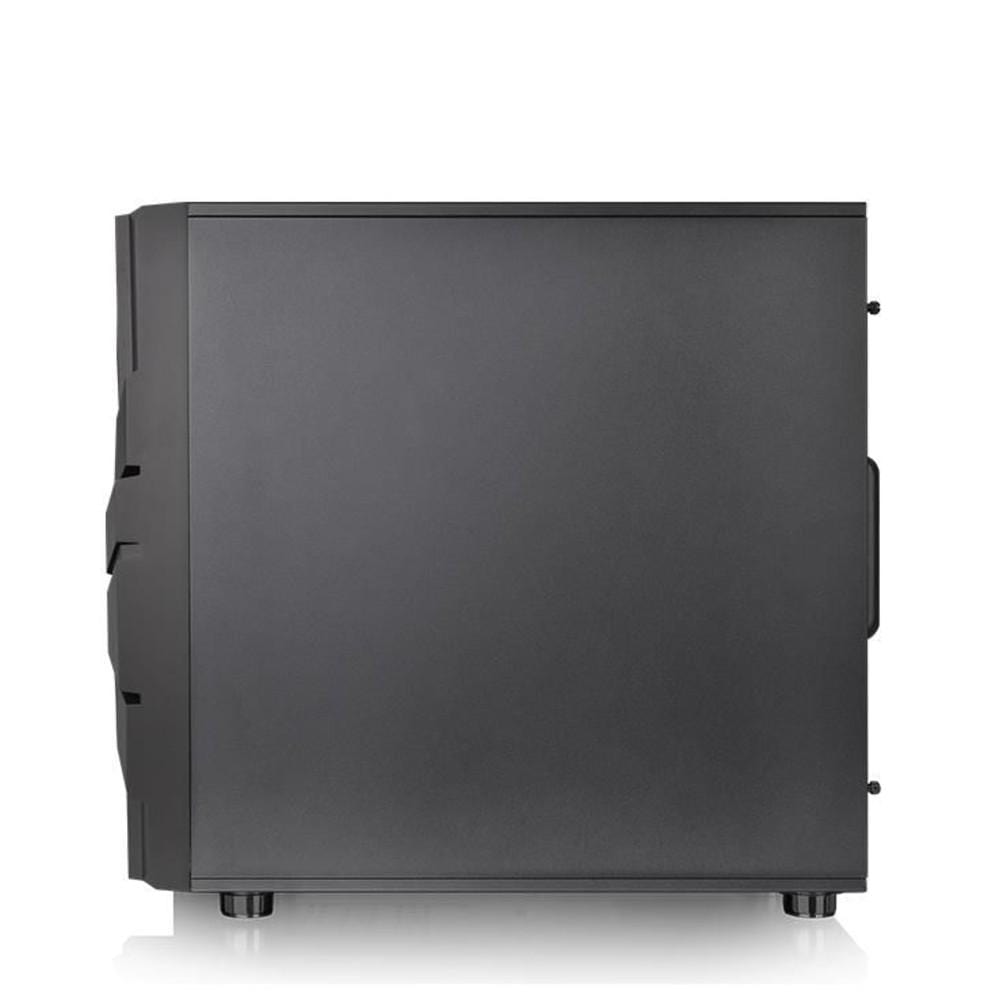 thermaltake pc cabinets thermaltake commander c 33 dual 200mm argb fans tempered glass atx mid tower computer chassis