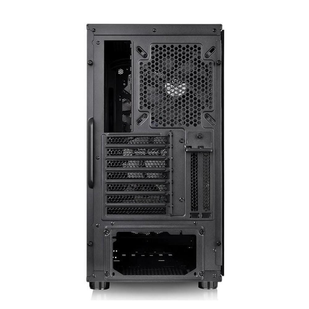 thermaltake pc cabinets thermaltake commander c 33 dual 200mm argb fans tempered glass atx mid tower computer chassis