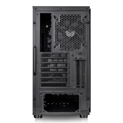 thermaltake pc cabinets thermaltake commander c 35 dual 200mm argb fans tempered glass atx mid tower computer chassis