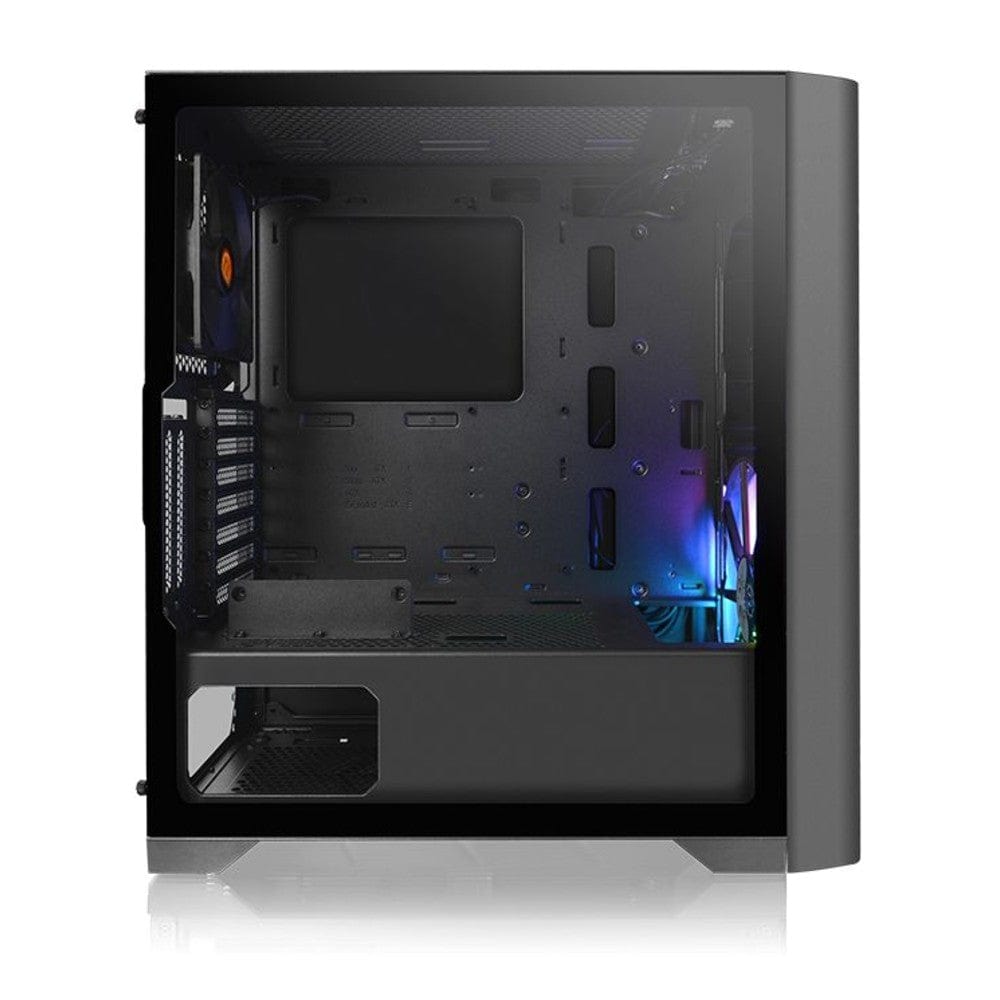 thermaltake pc cabinets thermaltake commander g31 tempered glass argb edition mid tower computer chassis