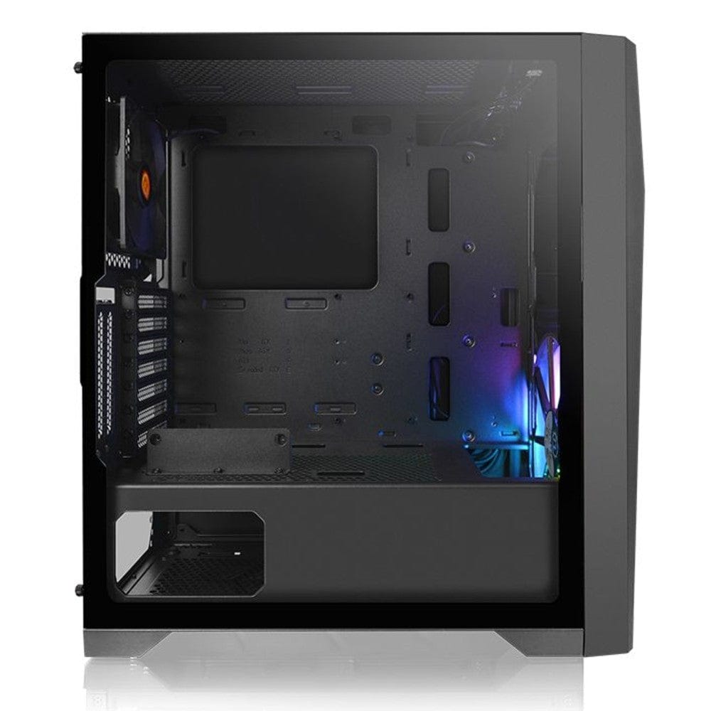 thermaltake pc cabinets thermaltake commander g32 tempered glass argb edition mid tower computer chassis