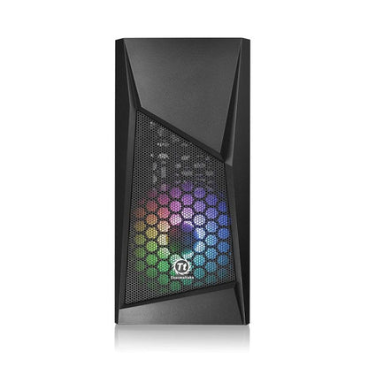 thermaltake pc cabinets thermaltake commander g32 tempered glass argb edition mid tower computer chassis