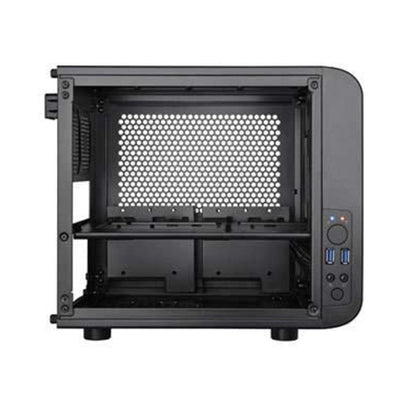 thermaltake pc cabinets thermaltake core v1 mini computer chassis- black