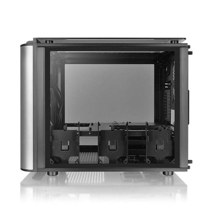 thermaltake pc cabinets thermaltake level 20 vt micro computer chassis- black