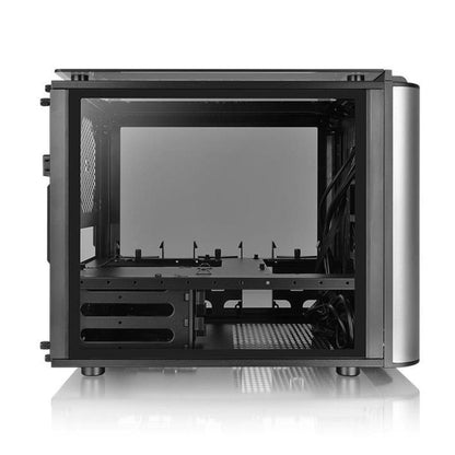 thermaltake pc cabinets thermaltake level 20 vt micro computer chassis- black