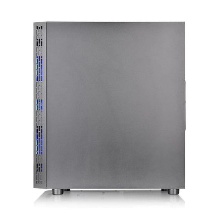 thermaltake pc cabinets thermaltake v200 tempered glass rgb edition mid tower computer chassis