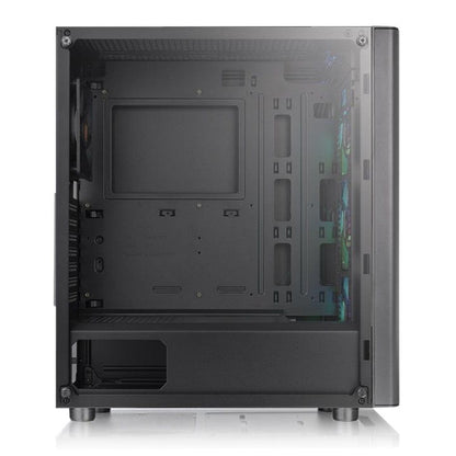 thermaltake pc cabinets thermaltake v250 tg argb mid-tower computer chassis- black