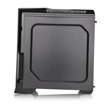 thermaltake pc cabinets thermaltake versa n21 window mid-tower computer chassis- black