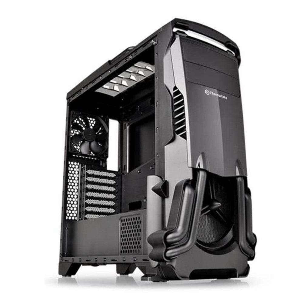 thermaltake pc cabinets thermaltake versa n24 mid tower computer chassis- black