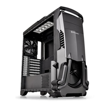 thermaltake pc cabinets thermaltake versa n24 mid tower computer chassis- black
