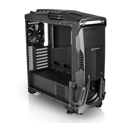 thermaltake pc cabinets thermaltake versa n24 mid tower computer chassis- black