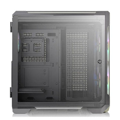 thermaltake pc cabinets thermaltake view 51 tempered glass argb edition full tower computer chassis