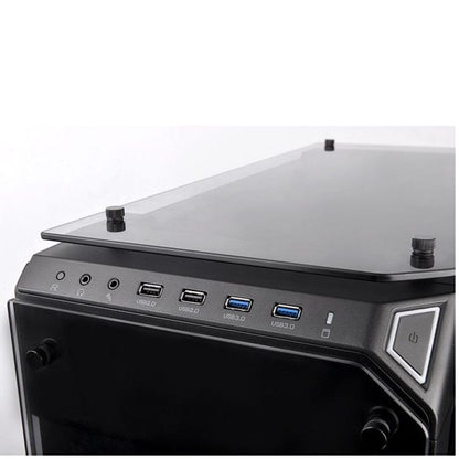 thermaltake pc cabinets thermaltake view 71 tempered glass argb edition full tower computer chassis