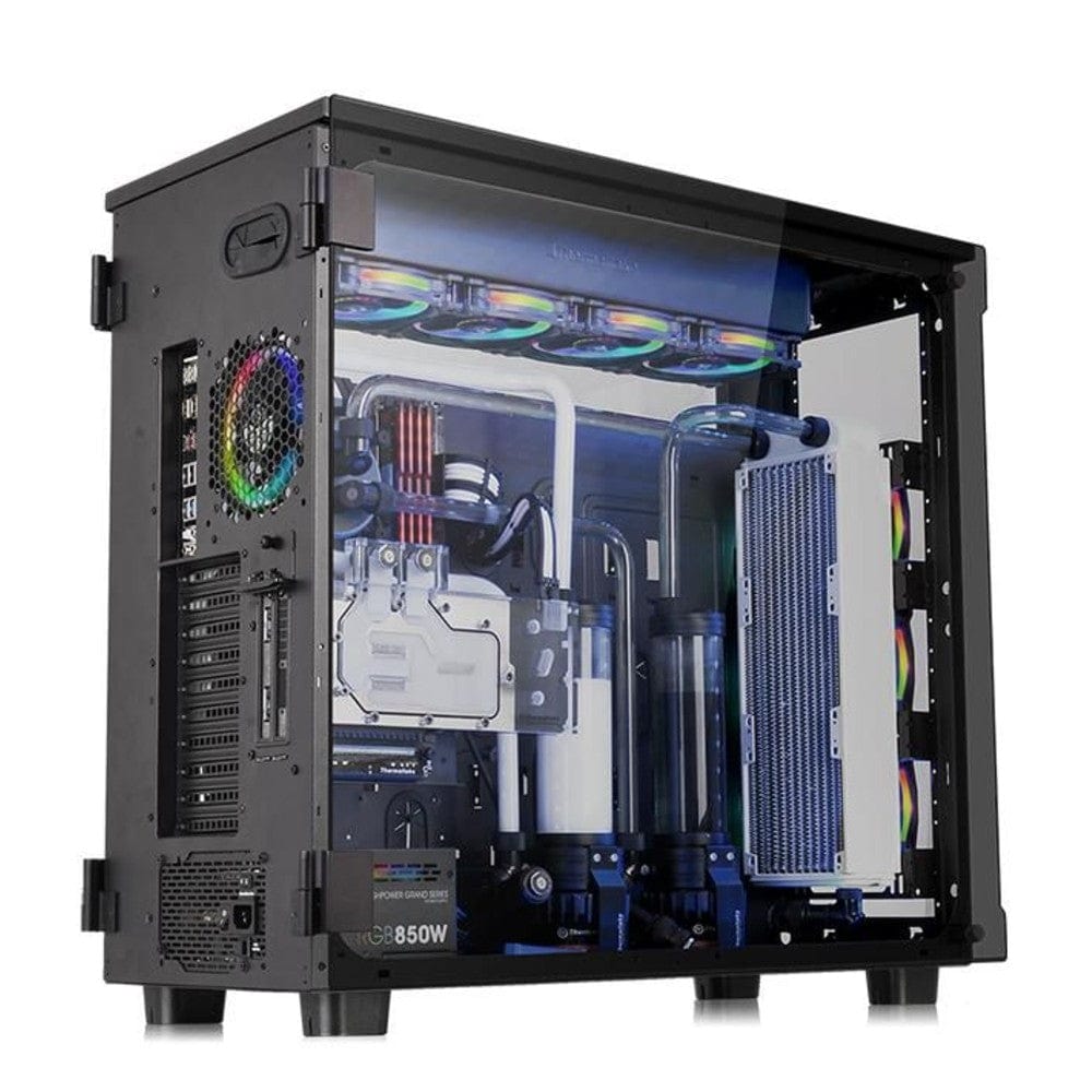 ThermalTake PC Cabinets ThermalTake View 91 Tempered Glass RGB Edition Super Tower Chassis