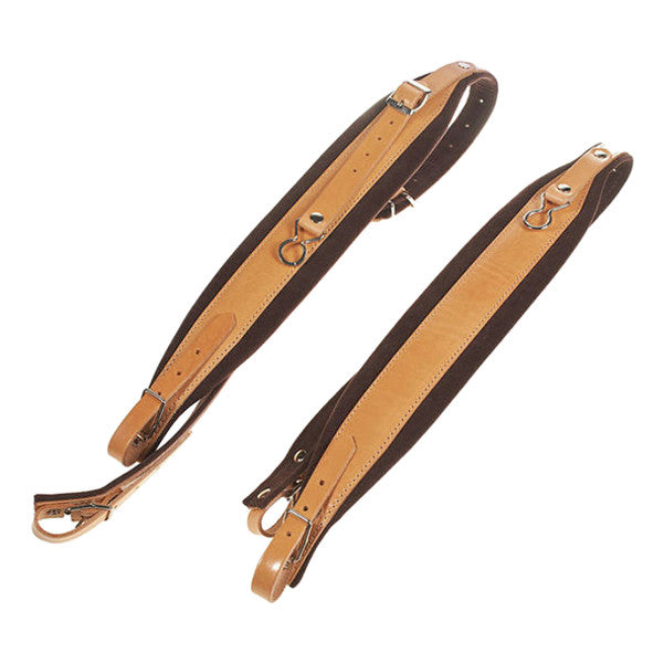 Thomann Accordion Accessories & Parts Thomann 70 Pro Accordion Strap - XL - Natural with Brown Leather