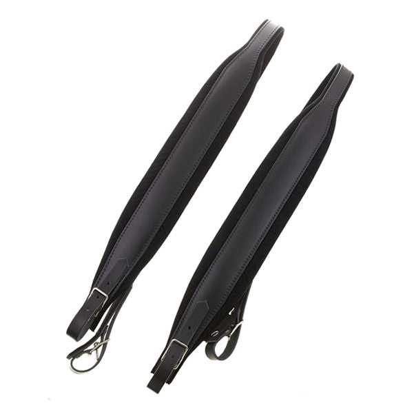 Thomann Accordion Accessories & Parts Thomann 70 XL Pro Accordion Strap - Black Leather