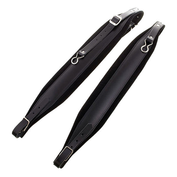 thomann accordion accessories & parts thomann 80 l pro accordion strap - black leather