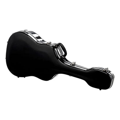 Thomann Acoustic Guitar Cases Black Glossy Thomann Acoustic Guitar Fibreglass Case