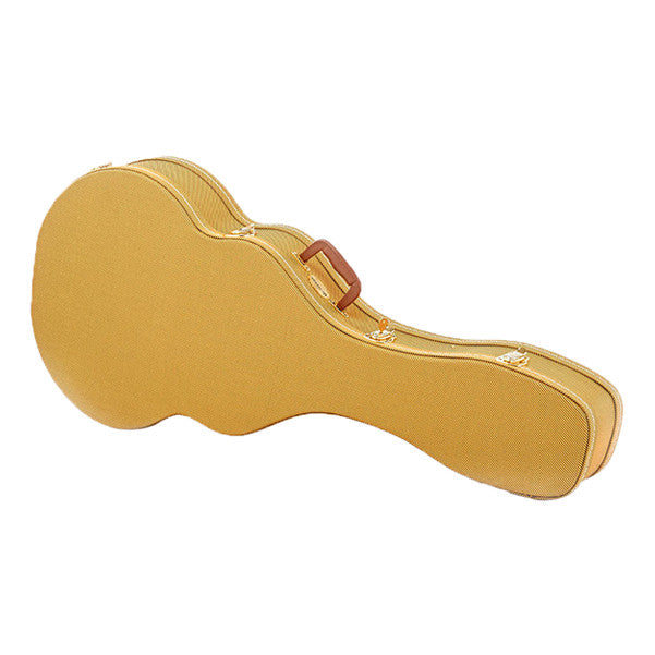 thomann acoustic guitar cases thomann jumbo western/jazz acoustic guitar case - vintage tweed