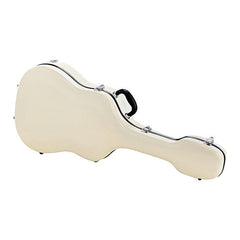 Thomann Acoustic Guitar Cases White High Gloss Thomann Acoustic Guitar Fibreglass Case