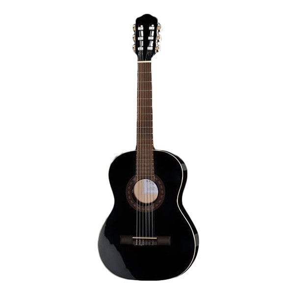 Thomann Classical Guitars Black High Gloss Thomann 3/4 Dreadnought Classical Guitar