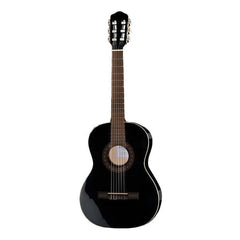 Thomann Classical Guitars Black High Gloss Thomann 3/4 Dreadnought Classical Guitar