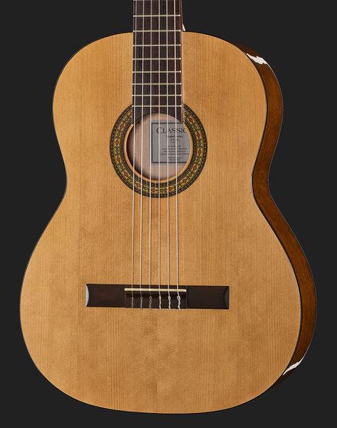 thomann classical guitars thomann classic 4/4 guitar left bundle