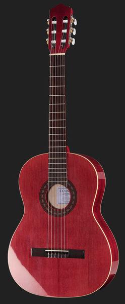 thomann classical guitars thomann classic 4/4 guitar wine red