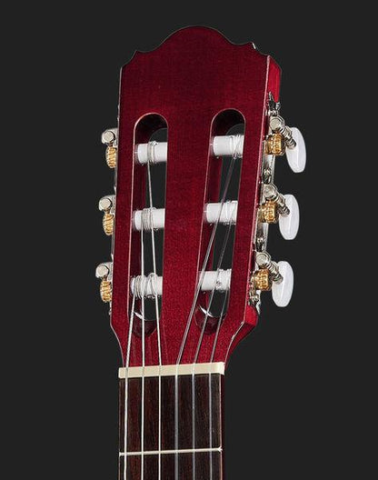 thomann classical guitars thomann classic 4/4 guitar wine red