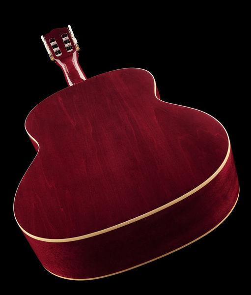 thomann classical guitars thomann classic 4/4 guitar wine red