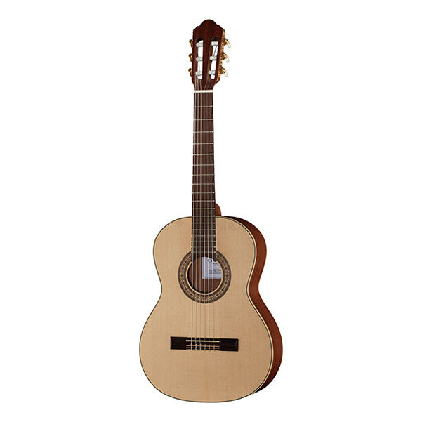thomann classical guitars thomann classic natura 3/4 classical guitar - natural satin
