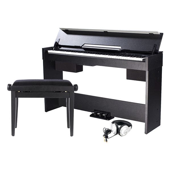 thomann digital pianos black thomann dp-33 digital piano set    #color_black