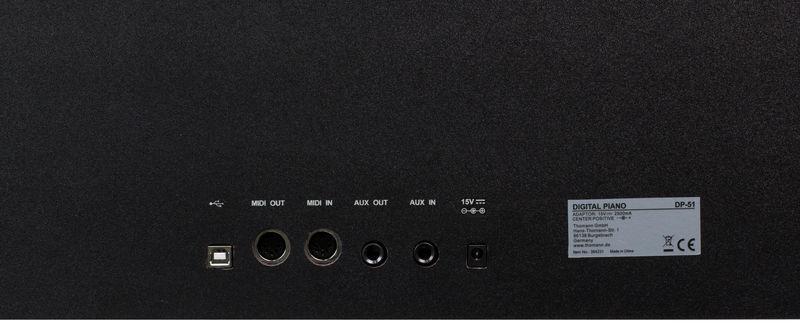 thomann digital pianos thomann dp-51 bp set
