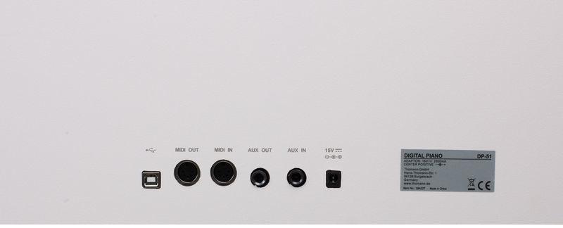 thomann digital pianos thomann dp-51 whp set