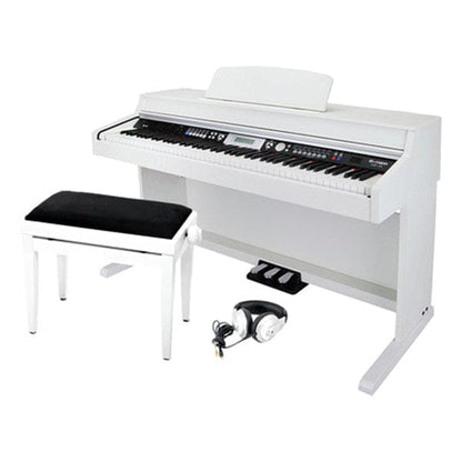 thomann digital pianos white thomann dp-31 digital piano set   
