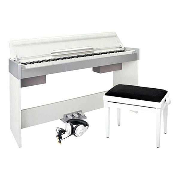 thomann digital pianos white thomann dp-33 digital piano set    