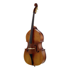 Thomann Double Bass Light Brown Matt Thomann 111E 3/4 Double Bass