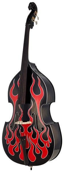 Thomann Double Bass Thomann Rockabilly Pro Airbrush I BKR
