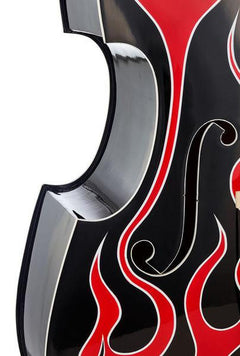 Thomann Double Bass Thomann Rockabilly Pro Airbrush I BKR