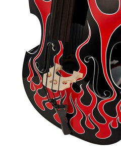 Thomann Double Bass Thomann Rockabilly Pro Airbrush I BKR